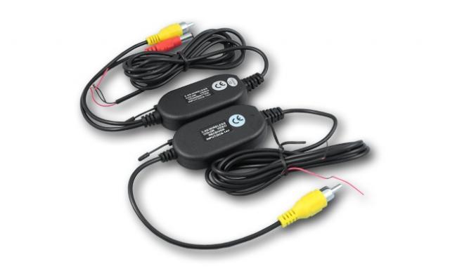 LED21 Bezdrátový WIFI transmiter analogový vysílač a přijímač 2,4GHz pro couvací kamery
